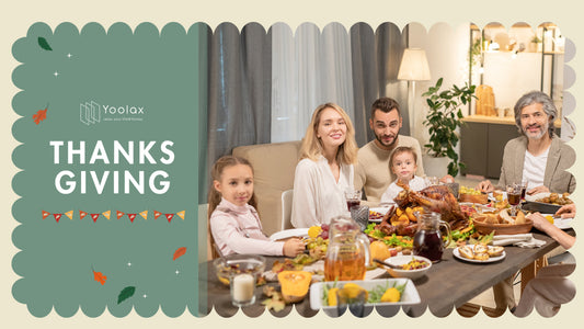 Elevate Your Home's Style and Comfort this Thanksgiving with Yoolax Shades!