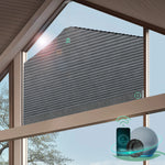 Smart blackout Texture honeycomb shades for pentagonal shape windows-dark grey