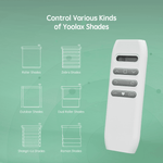 Control Yoolax various shades types