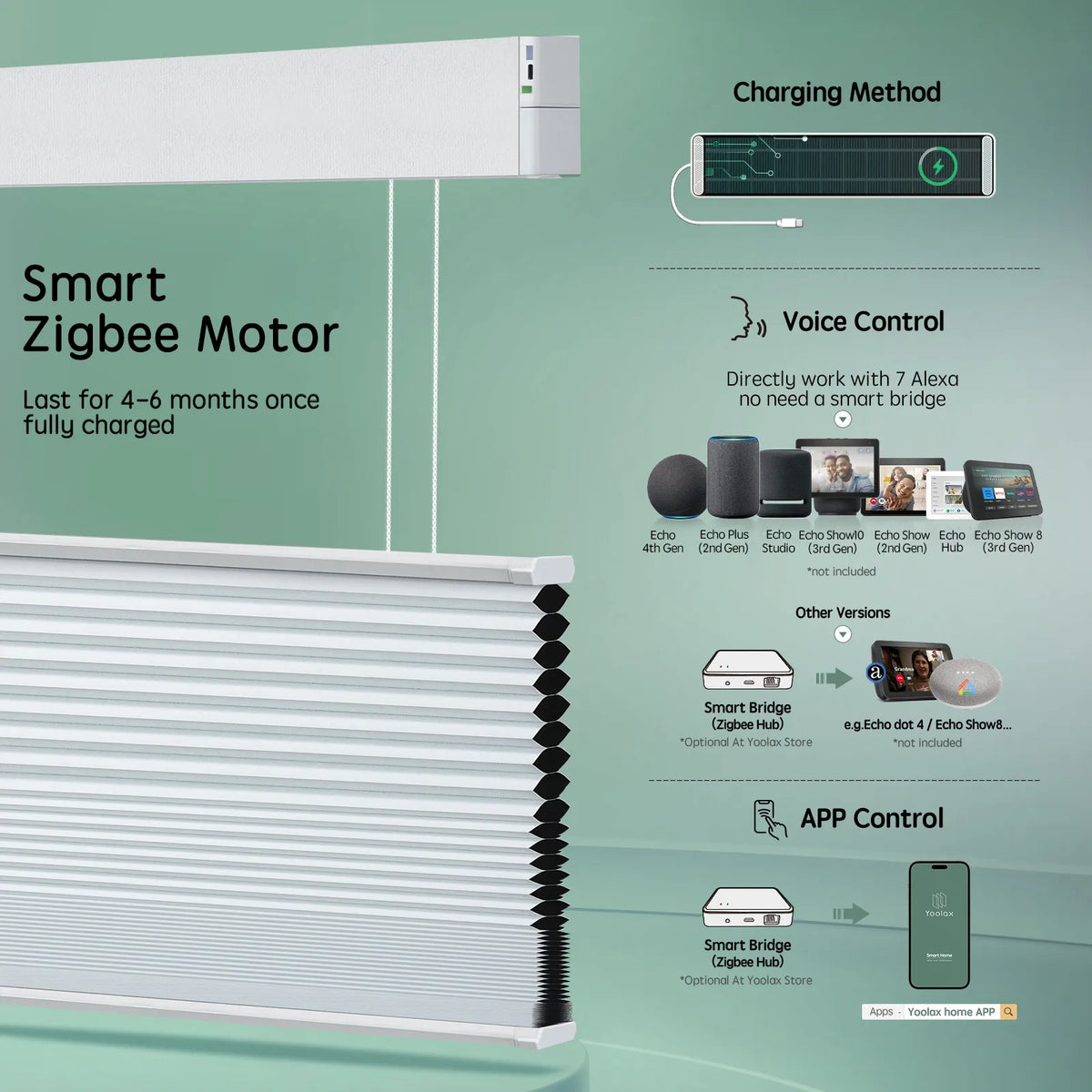 Powered by rechargeable batteries or solar panels, with noise under 48dB