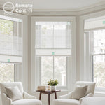 Control up to 16 top down bottom up roman shades simultaneously with remote