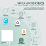 Zigbbe matter hub for smart shades control, compatible with Google Assistant, Amazon Alexa, Homekit and Yoolax APP, features Ethernet and Type-C ports for smart home automation