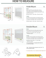 Measurement guidelines and notes for day night shades