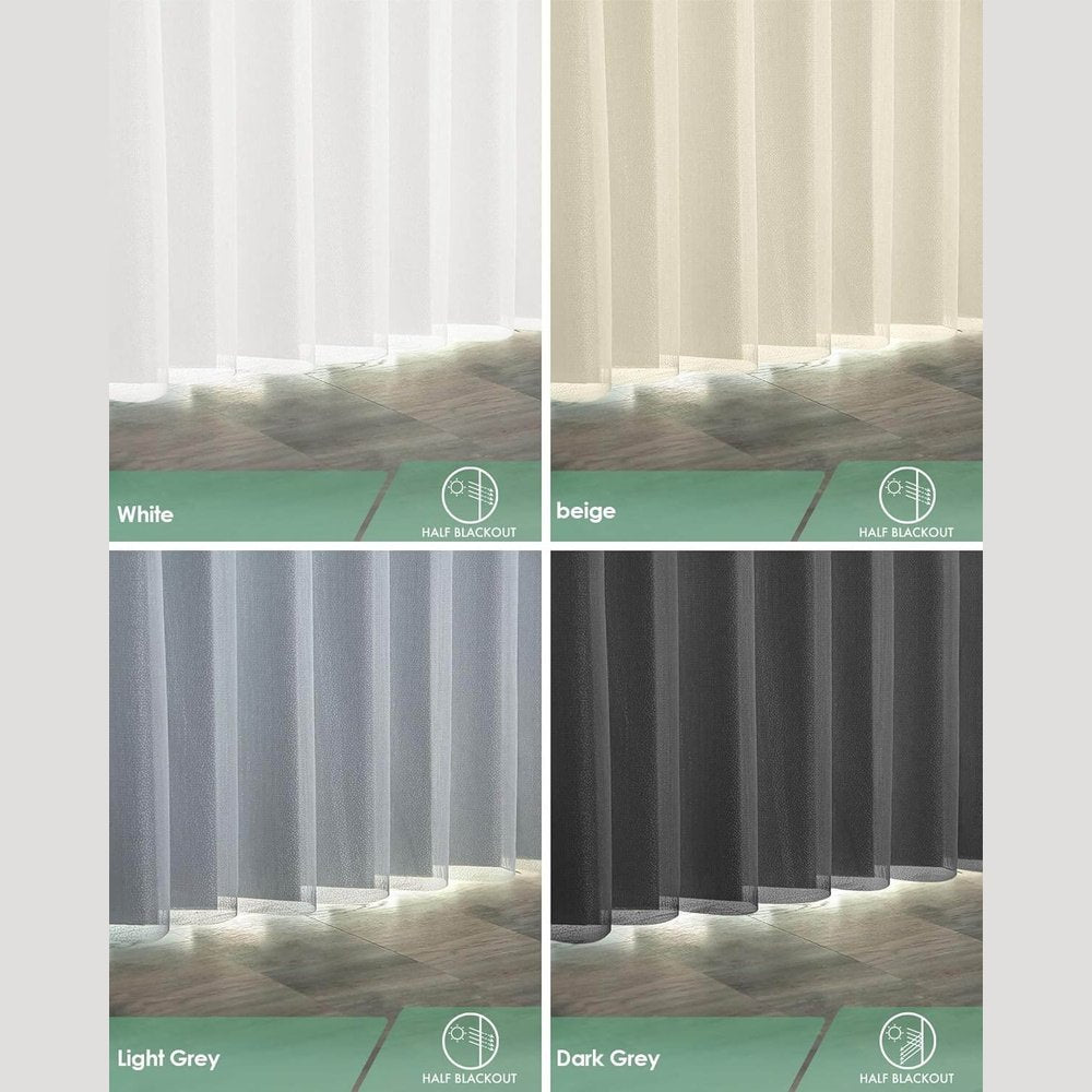 Yoolax Vertical Sheer Shade Fabric Samples