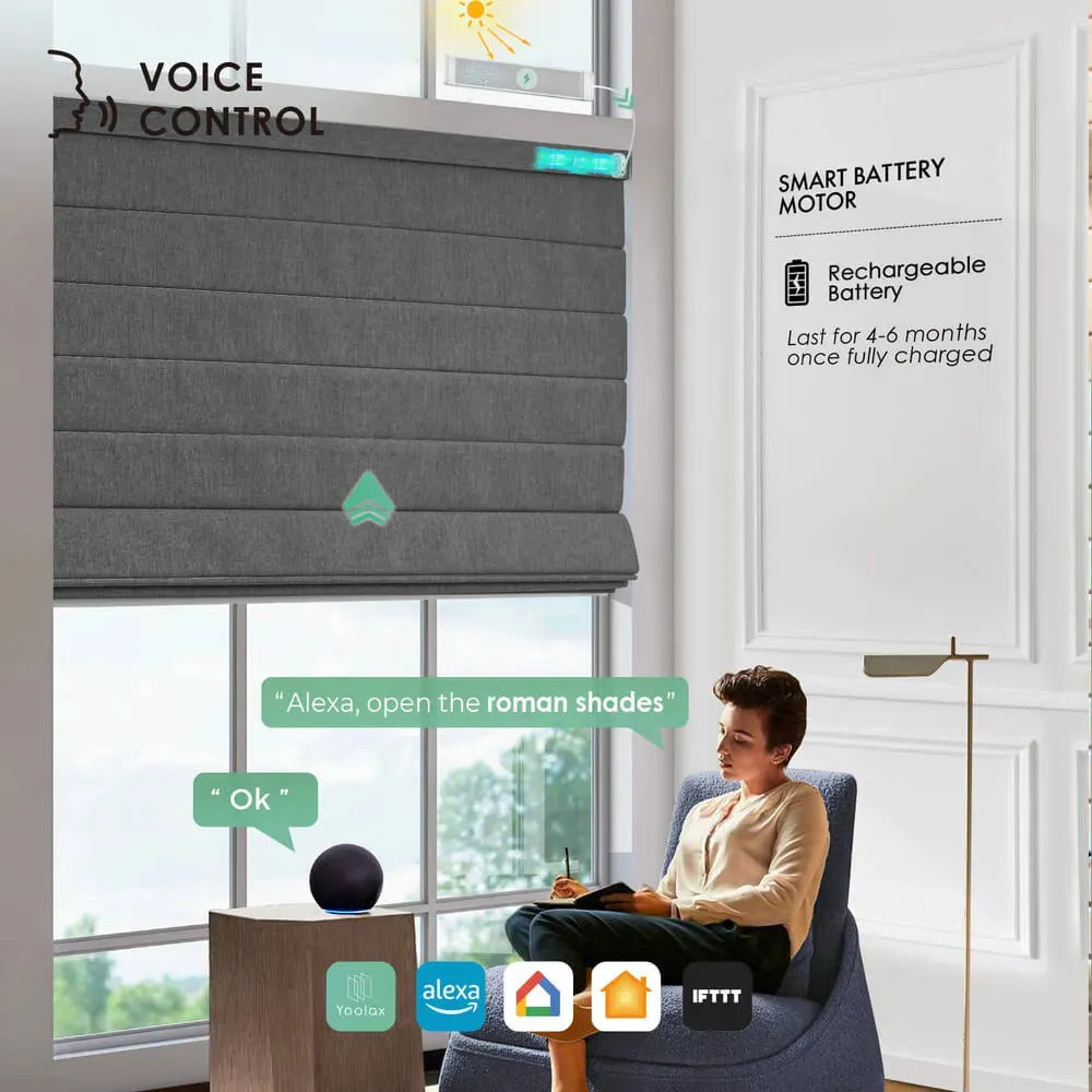 Supports voice control with Alexa, Google Home, and Apple HomeKit