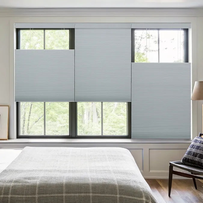 Shop motorized cellular shades for insulation and energy efficiency