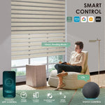 Yoolax Motorized Dual Roller Shades Smart Control