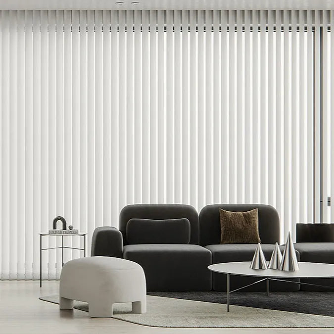 Shop motorized vertical blinds for patio doors and large windows