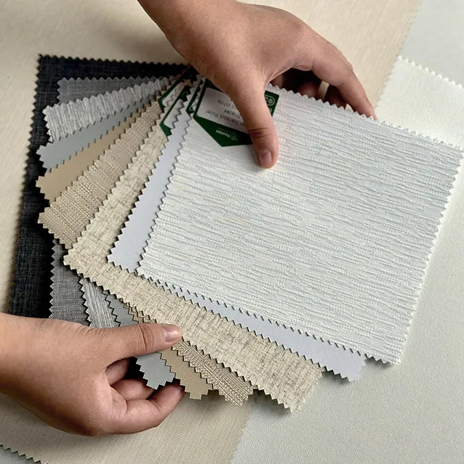 Shop Yoolax swatch samples to discover fabrics and match your room
