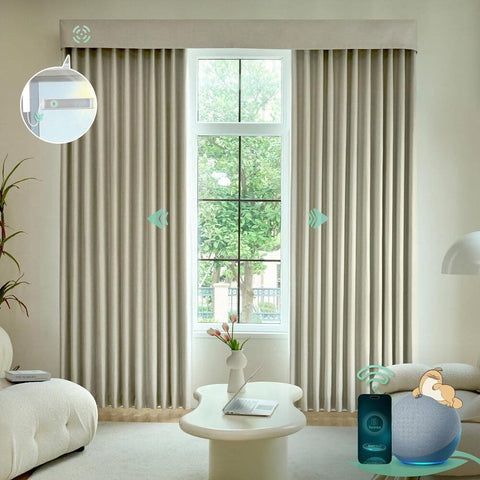 Yoolax Smart Retractable Curtain Rechargeable