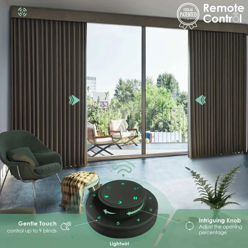 Yoolax Smart Custom XL Curtain Hardwire